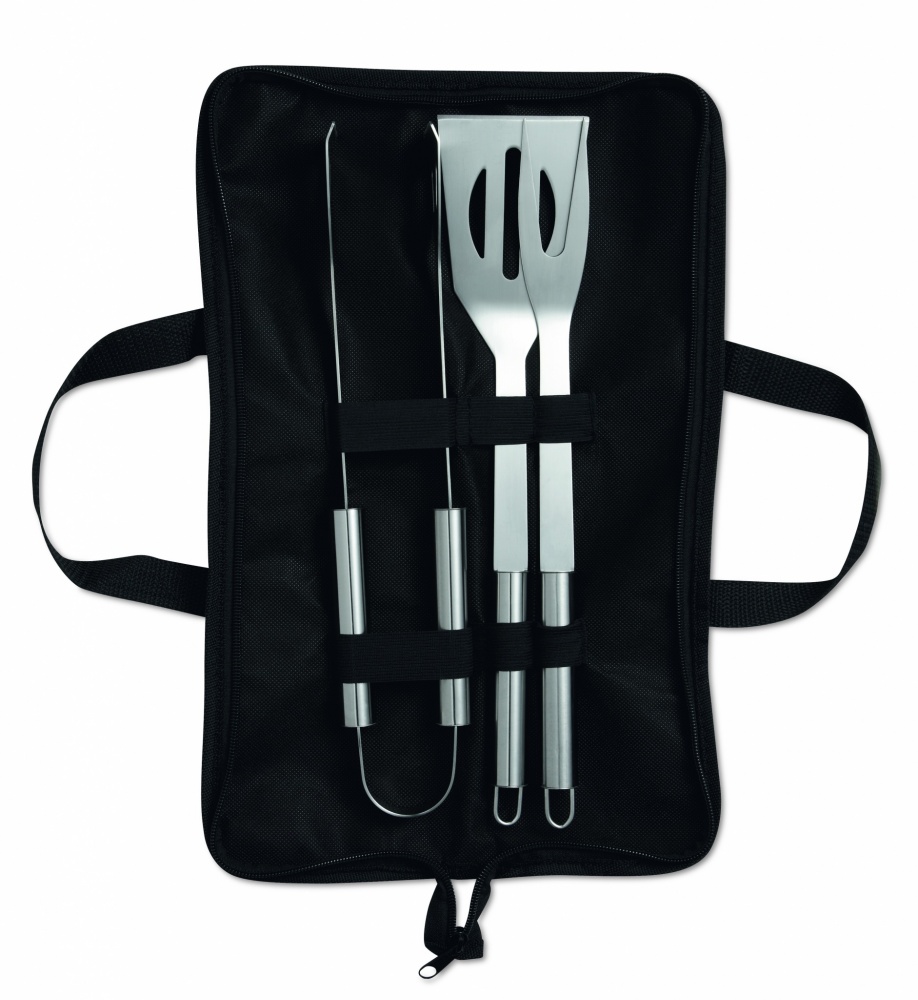 Logotrade promotional merchandise picture of: 3 Barbecue tools in pouch